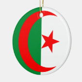 Algeria-Fahnenschmuck Keramik Ornament (Links)
