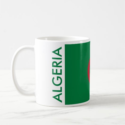 ALGERIA FLAG KAFFEETASSE (Links)