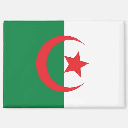 Algeria-Flag-Magnet Magnet (Vorderseite)