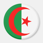 Algeria-Flag-Magnet Magnet (Vorne)