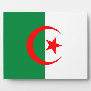 Algeria Flag Plaque Fotoplatte