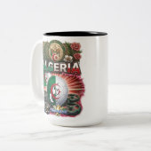 Algeria-GBall-002 Zweifarbige Tasse (Vorderseite Links)