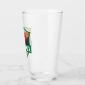 Algeria Illustration Retro Abzeichen Glas (Links)