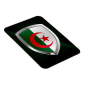 Algeria Metallic Emblem Magnet (Rechte Seite)