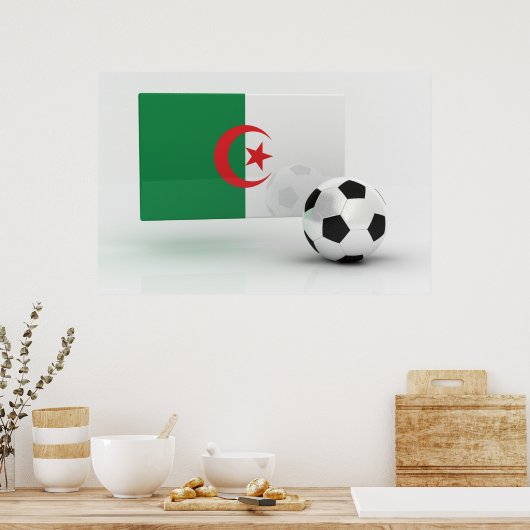 Algeria Soccer Poster (Küche)