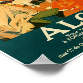 Algeria Vintage Travel Poster wiederhergestellt (Ecke)