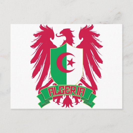 Algeria Winged Postkarte (Vorderseite)
