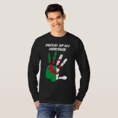 Algerian Flag Printed Palm T-Shirt (Vorne ganz)