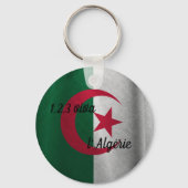 ALGERIAN FLAG SCHLÜSSELANHÄNGER (Vorderseite)