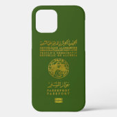 Algerian passport Case-Mate iPhone case (Rückseite)