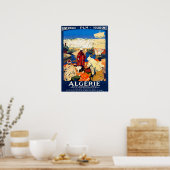 ALGERIE Französisch PLM Railway Vintage Travel Poster (Küche)