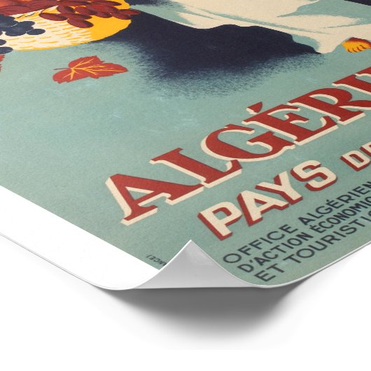 ALGERIE POSTER (Ecke)