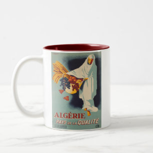 ALGERIE ZWEIFARBIGE TASSE