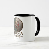 Algerien 2026 Fußball-Emblem Tasse (VorderseiteRechts)