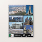 Algerien - Algerien - I Liebe - Puzzle (Vertikal)