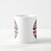 Algerien Algerisch Österreichisch Baum Kaffeetasse (Mittel)