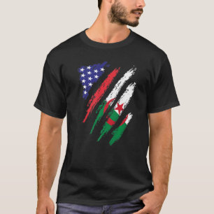 Algerien American Grown Flag USA Patriot Heritage T-Shirt