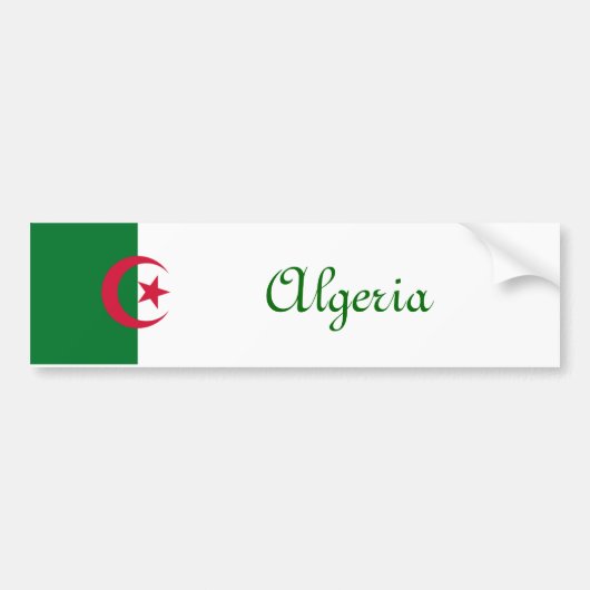 Algerien-Autoaufkleber Autoaufkleber (Vorne)