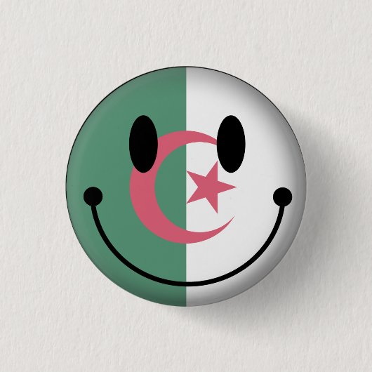 Algerien Button (Vorderseite)