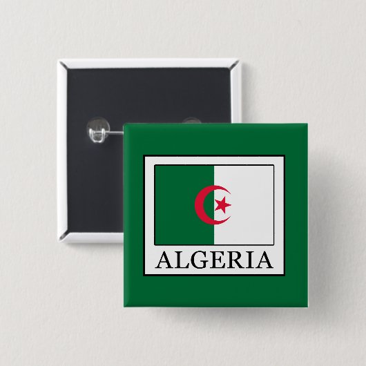 Algerien Button (Vorne & Hinten)