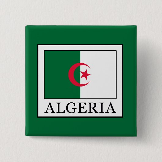 Algerien Button (Vorderseite)