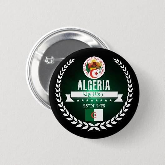 Algerien Button (Vorne & Hinten)
