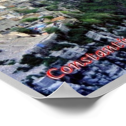 Algerien - Costantina - Poster (Ecke)