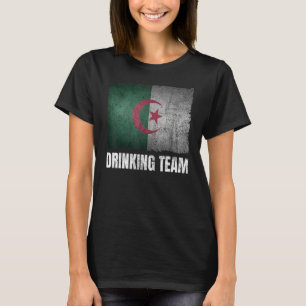 Algerien Drinking Team Grafik für Männer Funny Alg T-Shirt