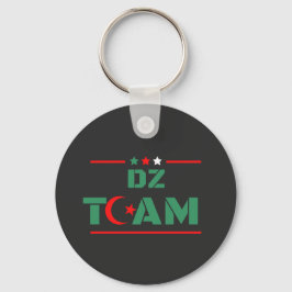 Algerien DZ Team Algerien Flaggenfarben DZ Power Schlüsselanhänger