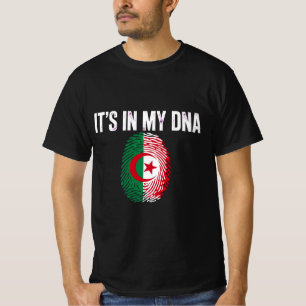 Algerien Es Ist In Meiner DNA T-Shirt - Flagge Fin
