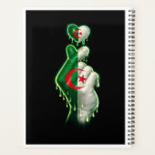 Algerien Finger Herz Planer (Rückseite)