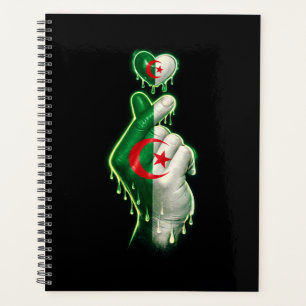 Algerien Finger Herz  Planer