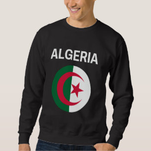 Algerien Flag Modern Sweatshirt