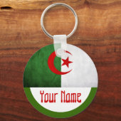 Algerien - FLAG Schlüsselanhänger (Vorderseite)