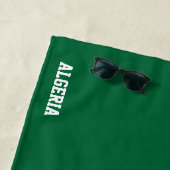 Algerien Flag Splendid Patriotic Strandtuch (Beispiel)