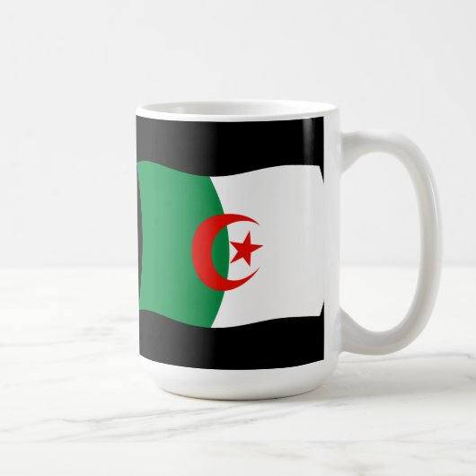 Algerien Flag Tasse (Rechts)