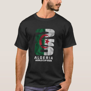 Algerien-Flagge 2026 Weltmeisterschaft Pride Grafi T-Shirt