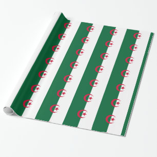 Algerien-Flagge Geschenkpapier