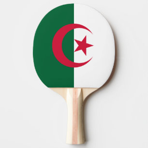 Algerien-Flagge Tischtennis Schläger