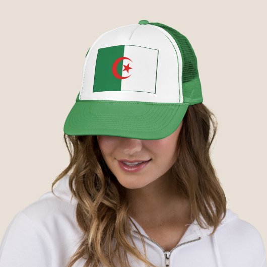 Algerien-Flaggen-Hut Truckerkappe (Beispiel)