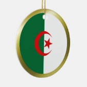 Algerien-Flaggen-Verzierung Keramik Ornament (Rechts)