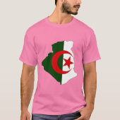 Algerien-Flaggenplan T-Shirt (Vorderseite)