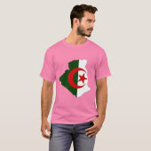 Algerien-Flaggenplan T-Shirt (Vorne ganz)
