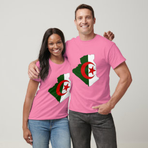 Algerien-Flaggenplan T-Shirt