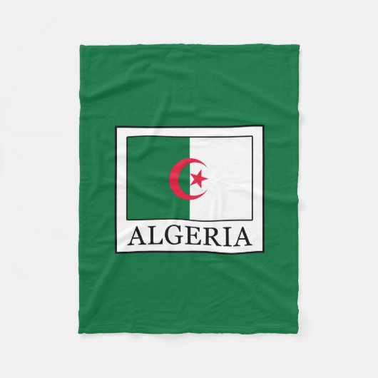 Algerien Fleecedecke (Vorderseite)