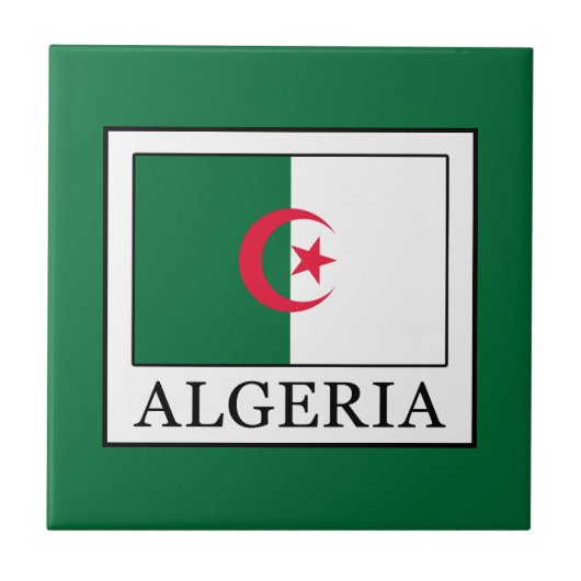 Algerien Fliese (Vorderseite)