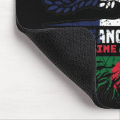 Algerien - Französisch-Französisch-Tree-Roots-Flag Mousepad (Ecke)