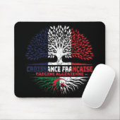 Algerien - Französisch-Französisch-Tree-Roots-Flag Mousepad (Mit Mouse)