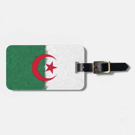 Algerien Gepäckanhänger (Vorderseite horizontal)