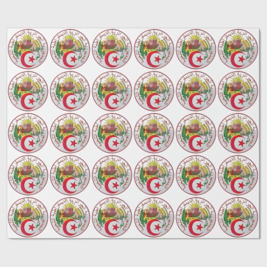 Algerien Geschenkpapier (Flach)